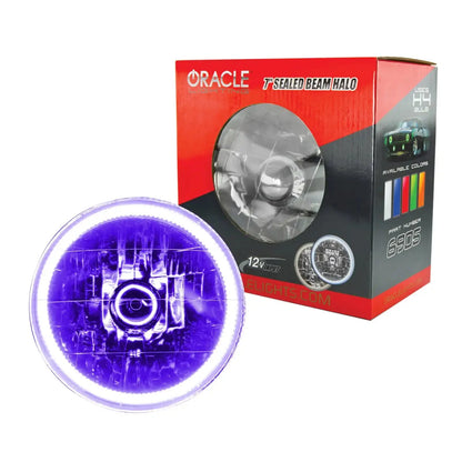 ORACLE 7" Sealed Beam Headlight with Pre-Installed SMD Halo by ORACLE Lighting
