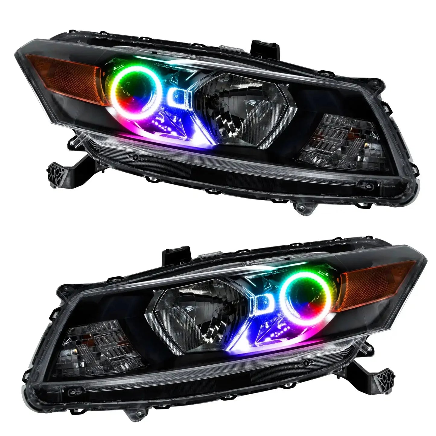 ORACLE Lighting 2008-2012 Honda Accord Coupe Pre-Assembled Halo Headlights by ORACLE Lighting