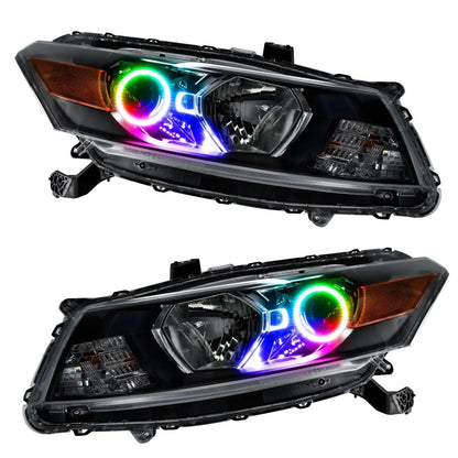 ORACLE Lighting 2008-2012 Honda Accord Coupe Pre-Assembled Halo Headlights by ORACLE Lighting