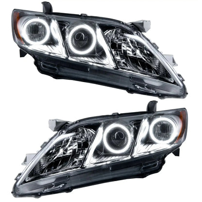 ORACLE Lighting 2007-2009 Toyota Camry Pre-Assembled Halo Headlights by ORACLE Lighting