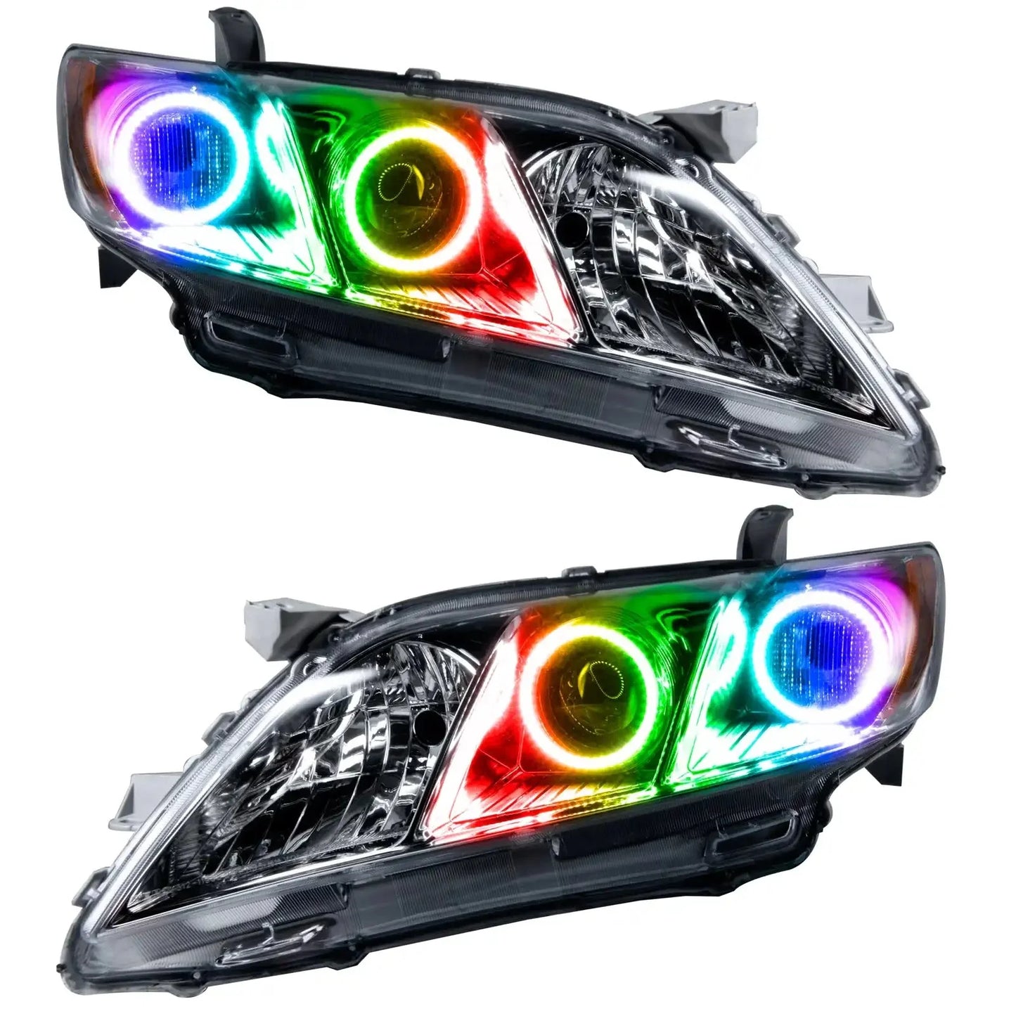 ORACLE Lighting 2007-2009 Toyota Camry Pre-Assembled Halo Headlights by ORACLE Lighting