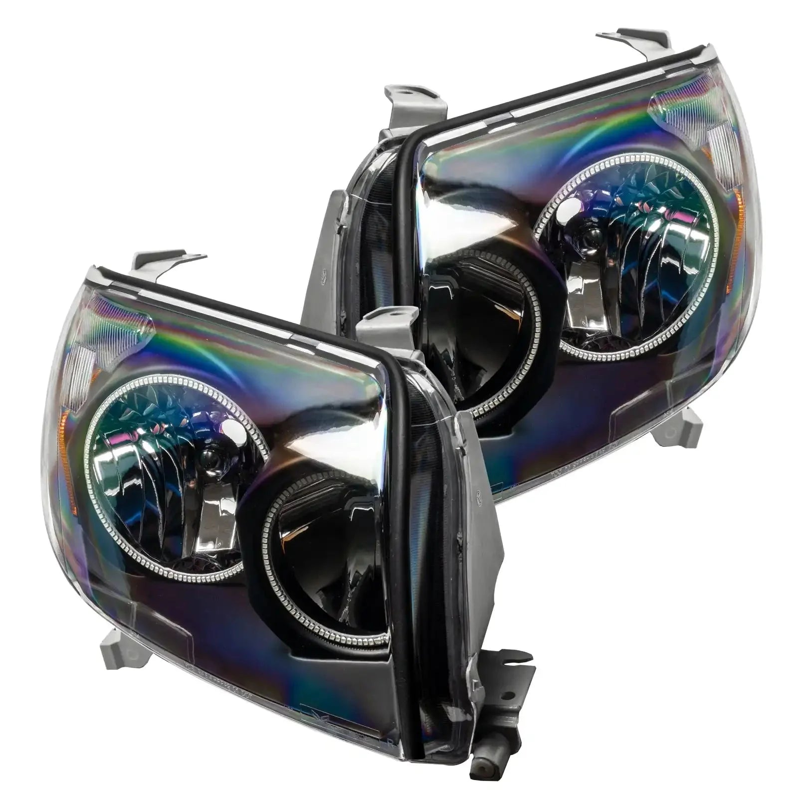 ORACLE Lighting 2003-2005 Toyota 4-Runner Pre-Assembled Halo Headlights - Black Housing - Non HID by ORACLE Lighting