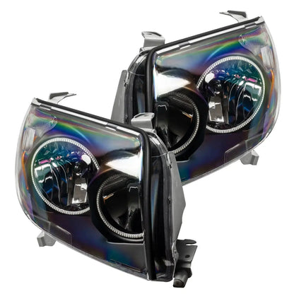 ORACLE Lighting 2003-2005 Toyota 4-Runner Pre-Assembled Halo Headlights - Black Housing - Non HID by ORACLE Lighting
