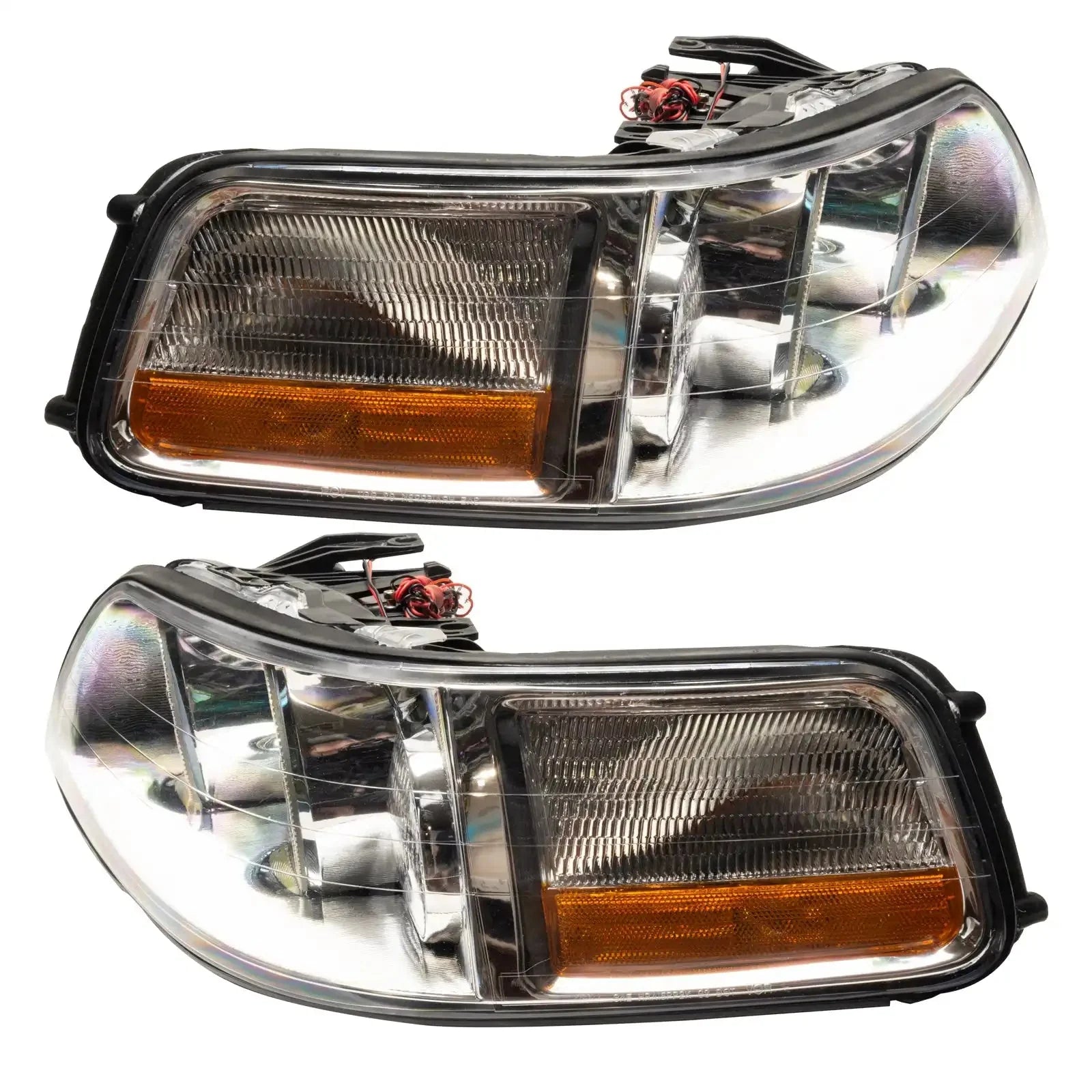 ORACLE Lighting 2005-2011 Lincoln Town Car Pre-Assembled Halo Headlights - Non HID by ORACLE Lighting