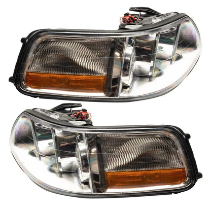 ORACLE Lighting 2005-2011 Lincoln Town Car Pre-Assembled Halo Headlights - Non HID by ORACLE Lighting
