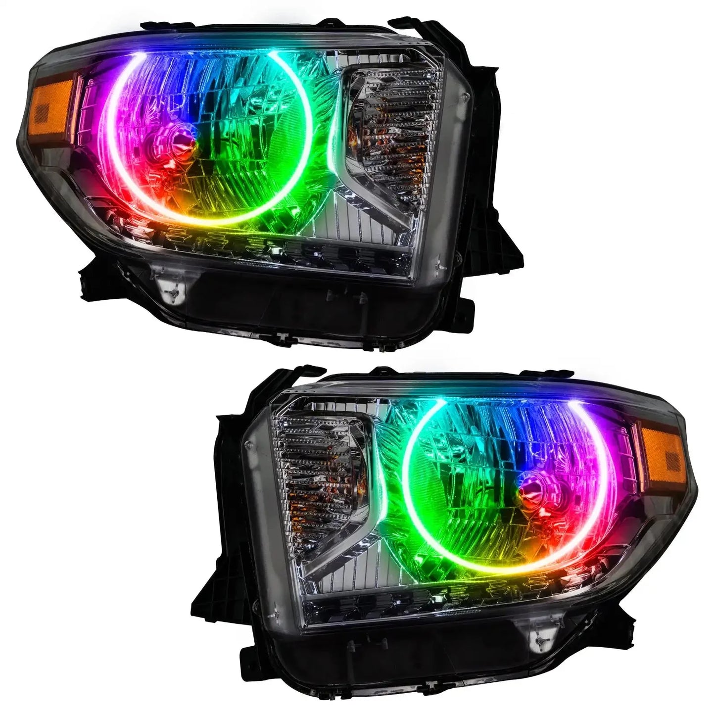 ORACLE Lighting 2014-2017 Toyota Tundra Pre-Assembled Halo Headlights by ORACLE Lighting