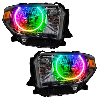 ORACLE Lighting 2014-2017 Toyota Tundra Pre-Assembled Halo Headlights by ORACLE Lighting