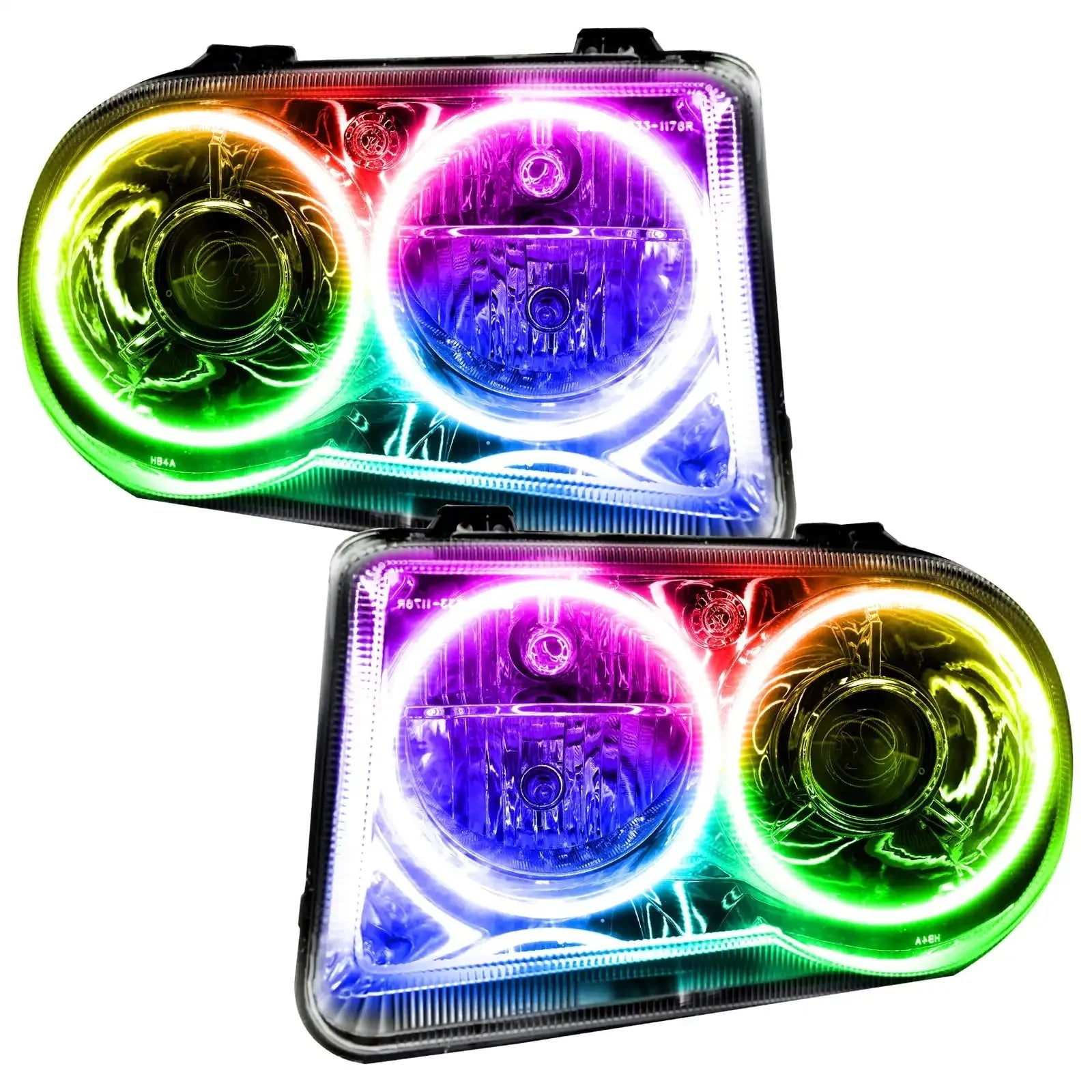 ORACLE Lighting 2005-2010 Chrysler 300C Pre-Assembled Halo Headlights - Non HID by ORACLE Lighting