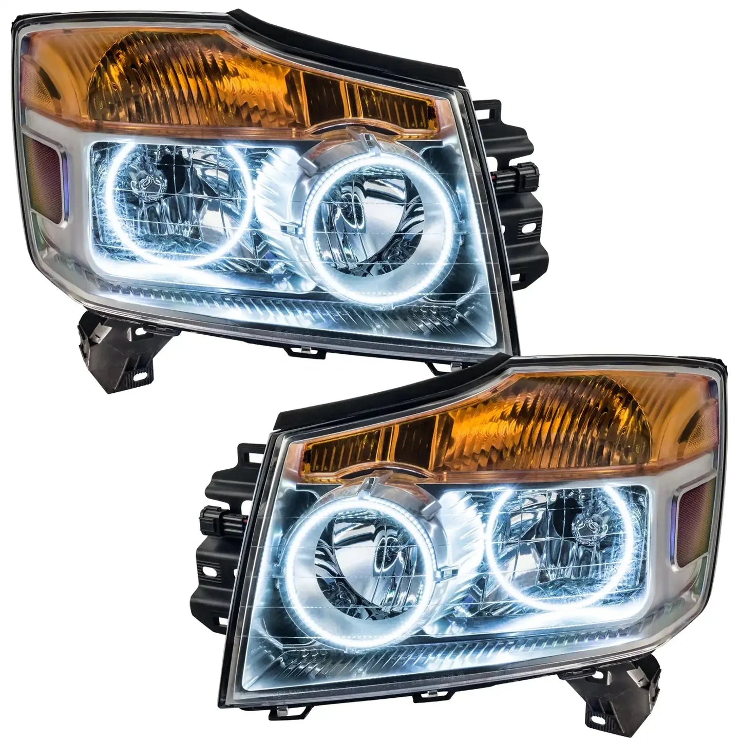 ORACLE Lighting 2008-2015 Nissan Armada Pre-Assembled Halo Headlights by ORACLE Lighting