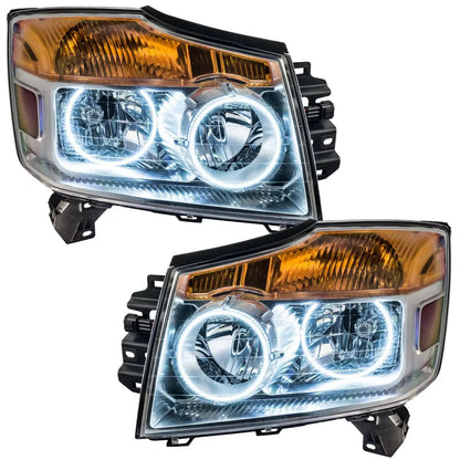 ORACLE Lighting 2008-2015 Nissan Armada Pre-Assembled Halo Headlights by ORACLE Lighting
