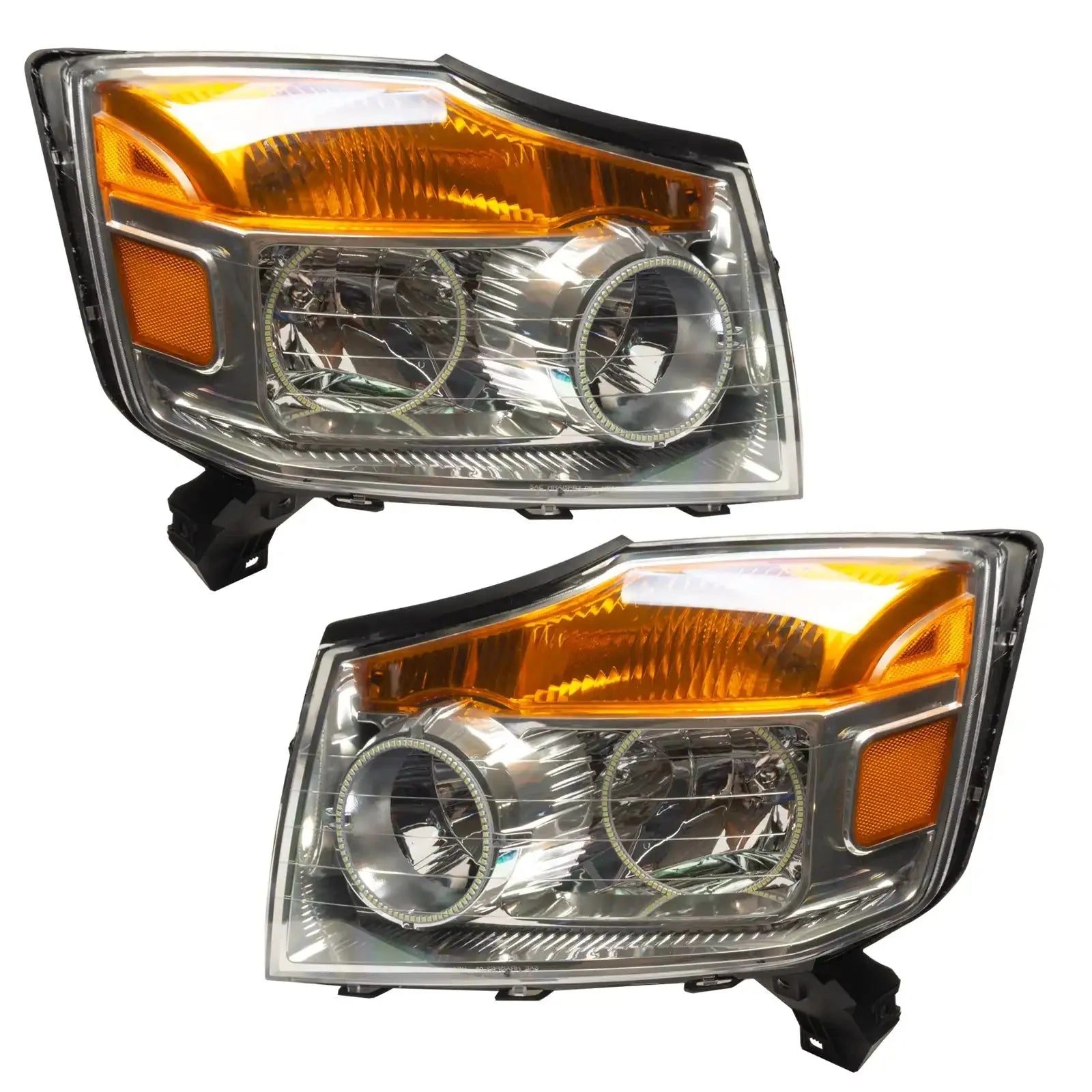 ORACLE Lighting 2008-2015 Nissan Armada Pre-Assembled Halo Headlights by ORACLE Lighting