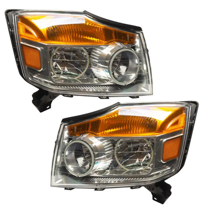 ORACLE Lighting 2008-2015 Nissan Armada Pre-Assembled Halo Headlights by ORACLE Lighting