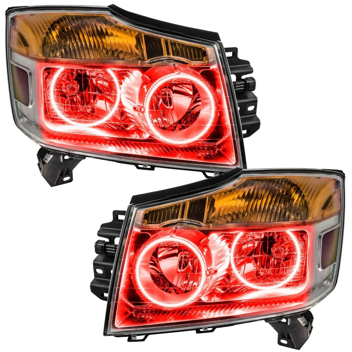 ORACLE Lighting 2008-2015 Nissan Armada Pre-Assembled Halo Headlights by ORACLE Lighting