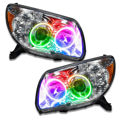 ORACLE Lighting 2006-2009 Toyota 4-Runner Pre-Assembled Halo Headlights-Non HID by ORACLE Lighting