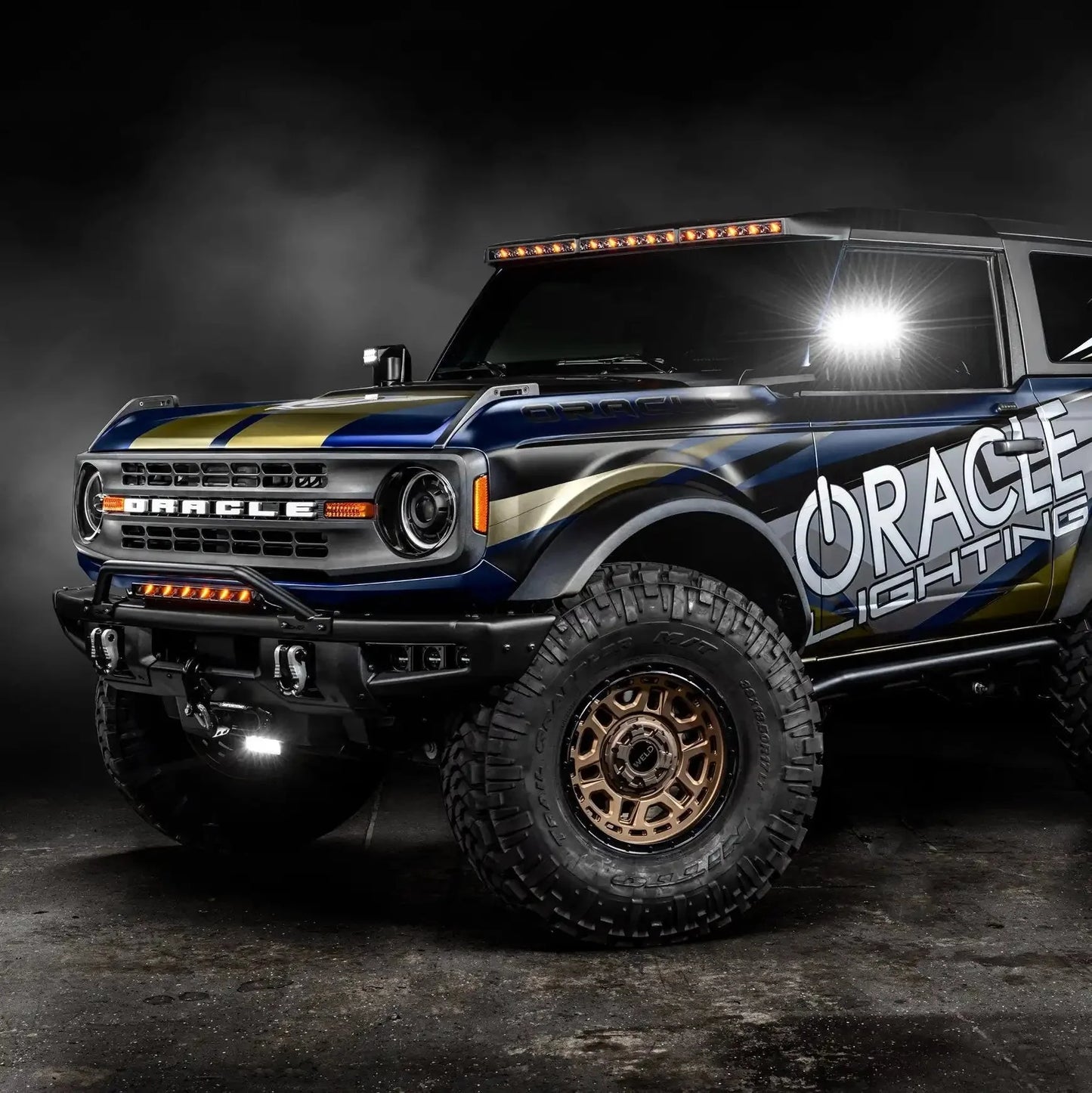 Ford Bronco Integrated Roof LED Light Bar | ORACLE 18,000 Lumens 240W by ORACLE Lighting