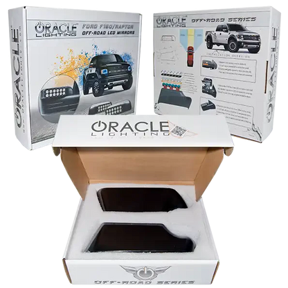 ORACLE Lighting 2009-2014 Ford F150/Raptor LED Off-Road Side Mirrors by ORACLE Lighting