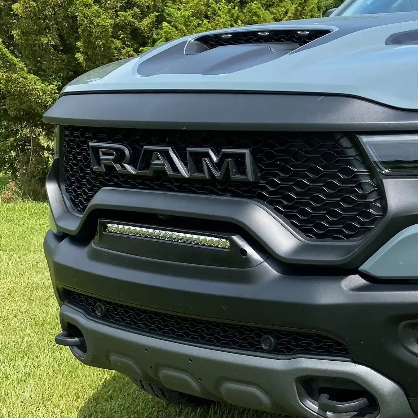2019-2025 RAM Rebel/TRX/RHO Front Bumper Flush LED Light Bar | 100W 12,000 Lumens by ORACLE Lighting