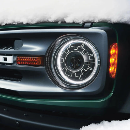 ORACLE Lighting Oculus™ Bi-LED Projector Headlights for 2021+ Ford Bronco - Heated Lens by ORACLE Lighting