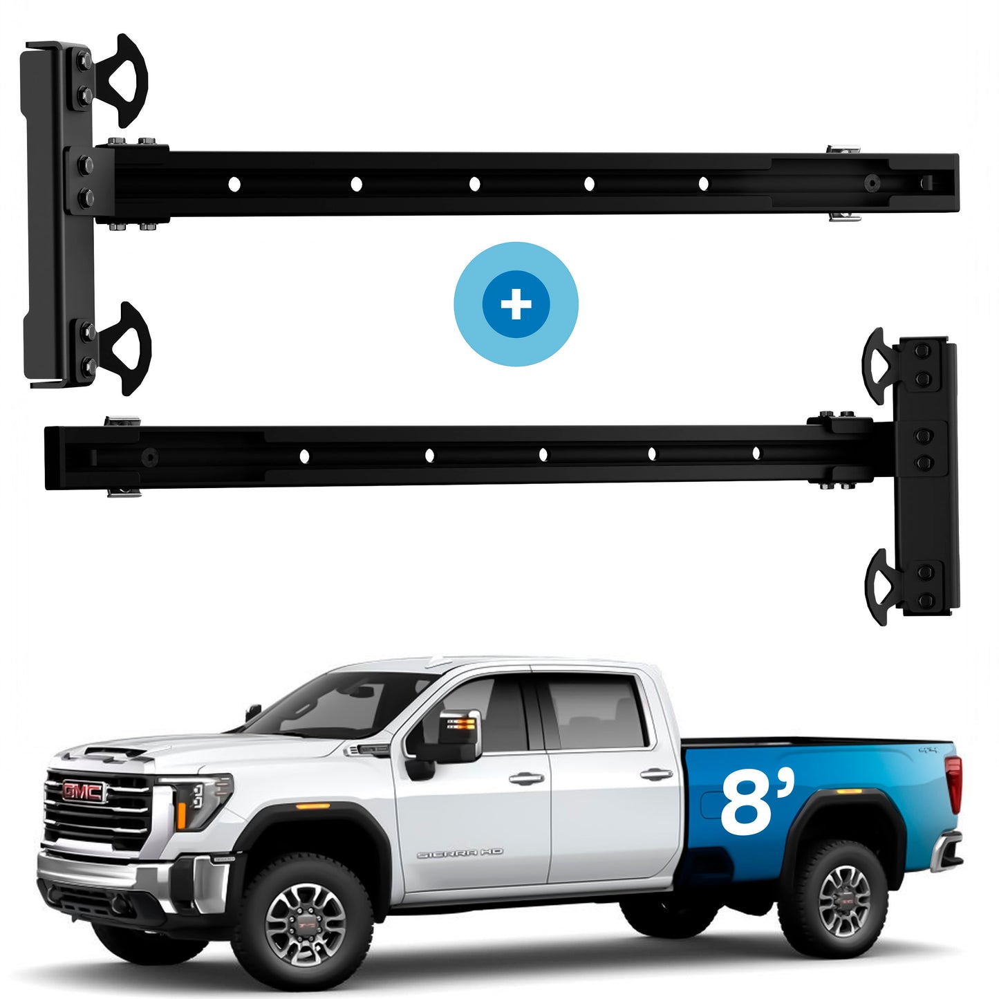 Integral Rail Kit + Panel Kits - GM HD 2020+ (8' Long Bed Only) by Integral Truck
