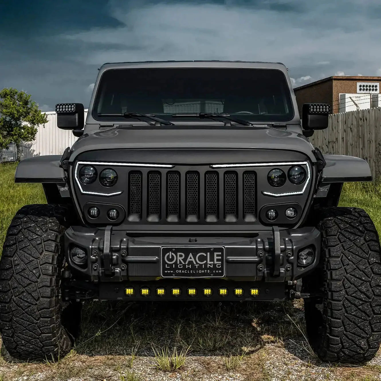 ORACLE Lighting VECTOR™ Pro Series II Full LED Grill for the Jeep Wrangler JL / Gladiator JT by ORACLE Lighting