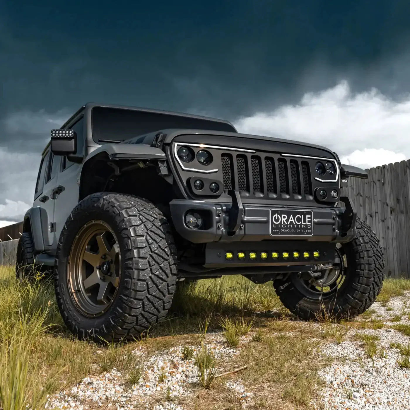 ORACLE Lighting VECTOR™ Pro Series II Full LED Grill for the Jeep Wrangler JL / Gladiator JT by ORACLE Lighting
