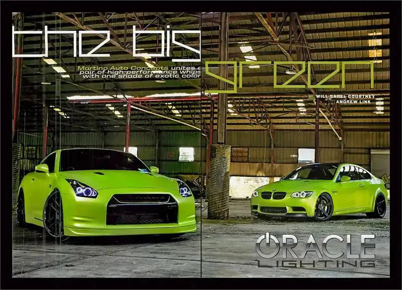 ORACLE Lighting 2009-2013 Nissan GTR LED Headlight Halo Kit by ORACLE Lighting