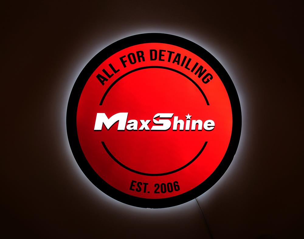 MaxShine Garage Logo and Sign by MaxshineUSA