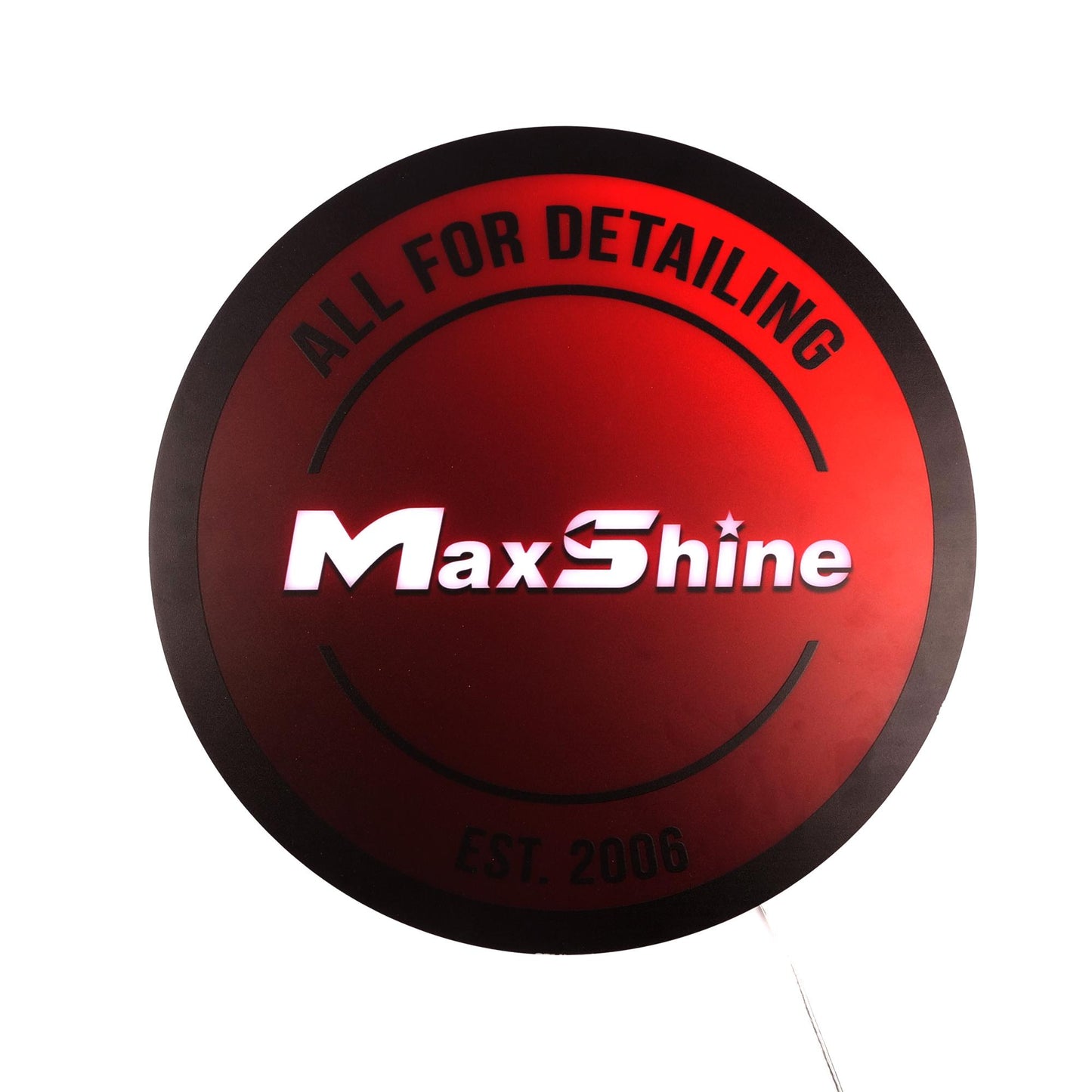 MaxShine Garage Logo and Sign by MaxshineUSA