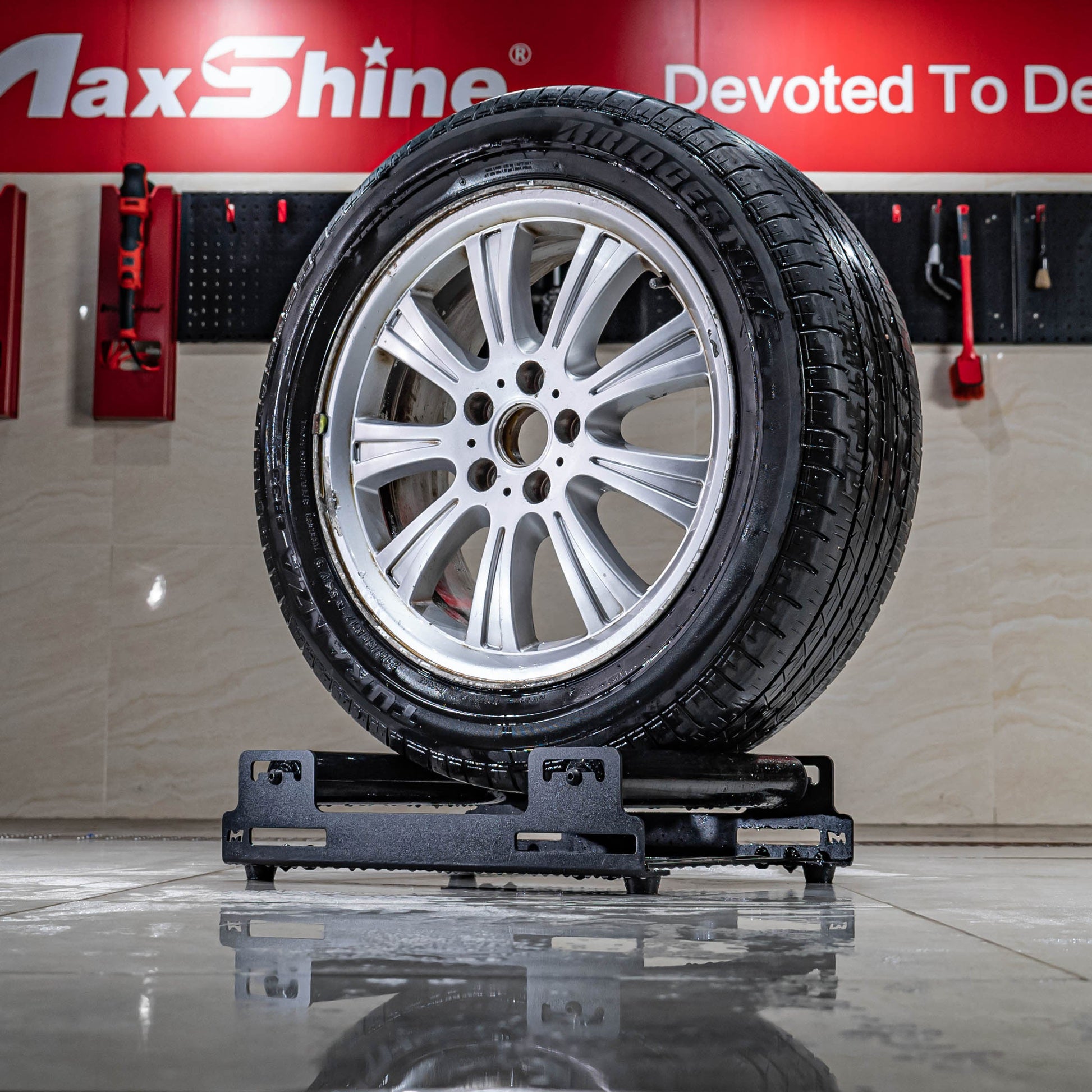 Wheel Stand Tire Roller by MaxshineUSA