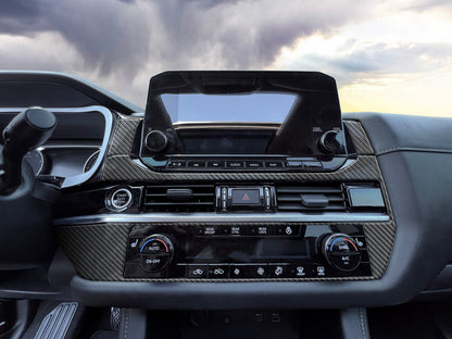 Climate Control Accent Trim Fits 2022-2025 Nissan Pathfinder by Tufskinz.com