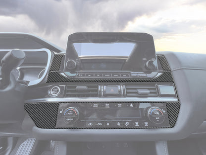 Climate Control Accent Trim Fits 2022-2025 Nissan Pathfinder by Tufskinz.com