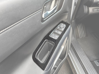 Door Switches Accent Trim Fits 2022-2025 Nissan Pathfinder by Tufskinz.com