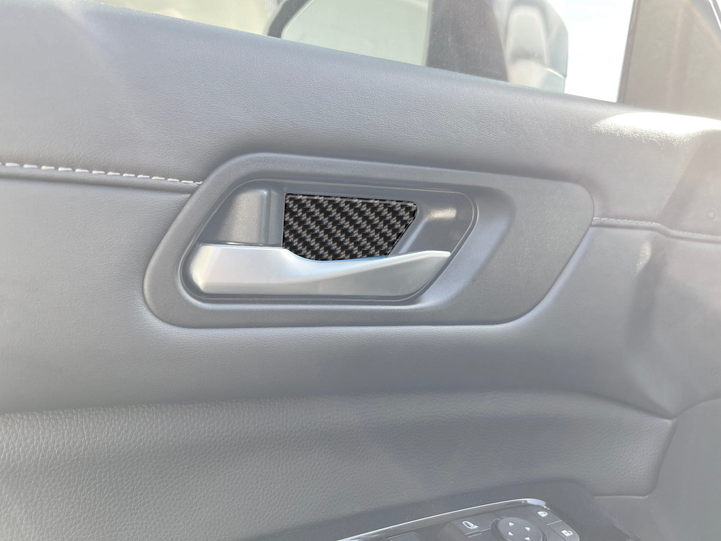 Front Door Trim Inserts Fits 2022-2025 Nissan Pathfinder by Tufskinz.com