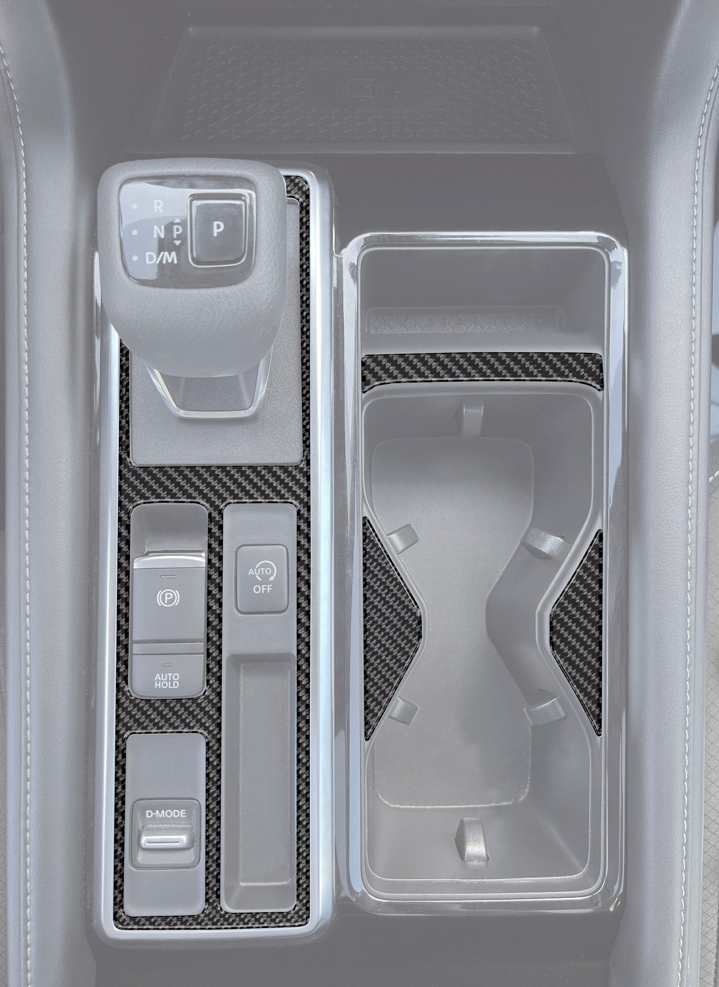 Center Console Accent Trim Fits 2022-2025 Nissan Pathfinder by Tufskinz.com