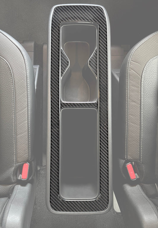 Rear Center Console Accent Trim Fits 2022-2025 Nissan Pathfinder by Tufskinz.com