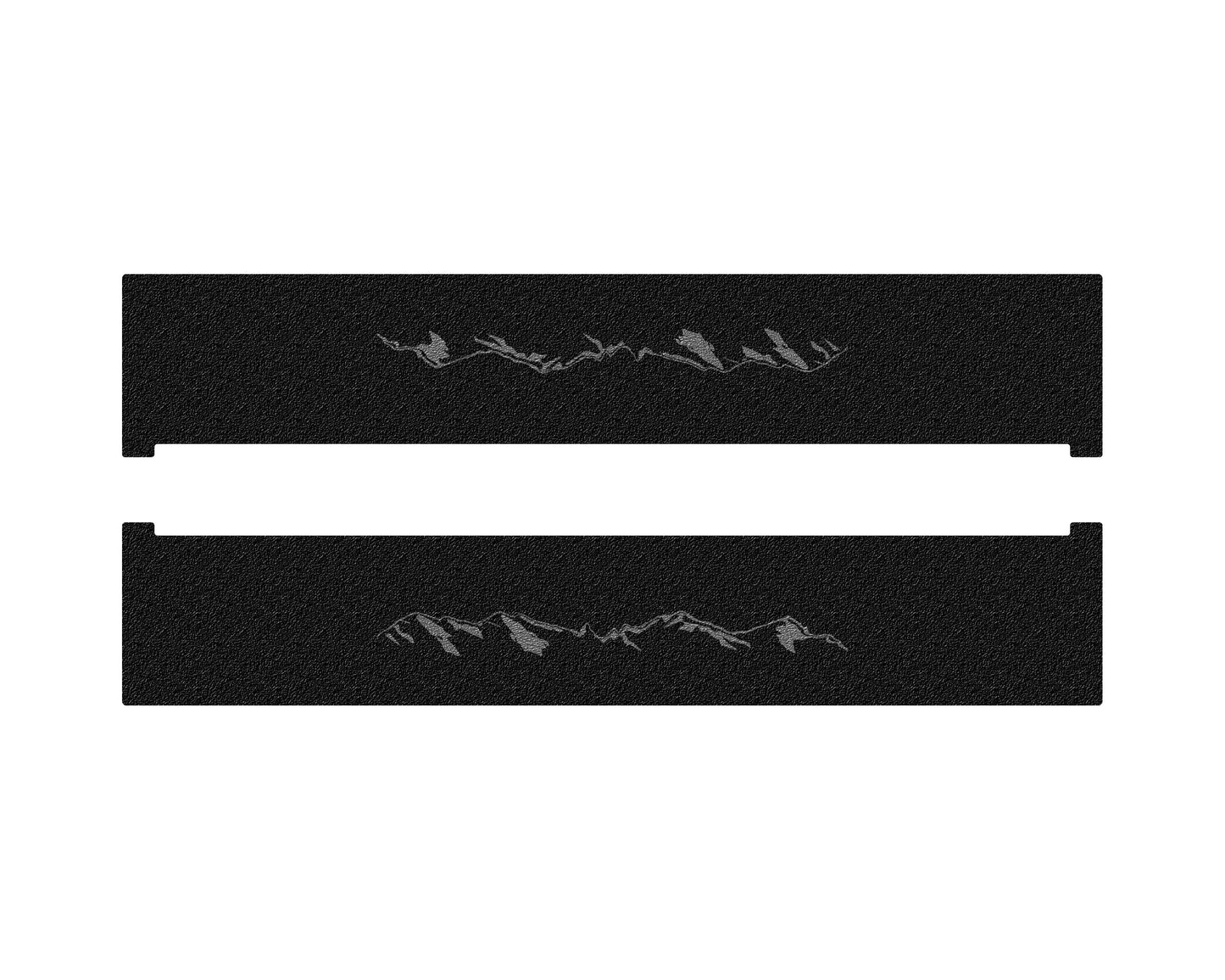 Door Sill Overlays Fits 2022-2025 Nissan Pathfinder by Tufskinz.com