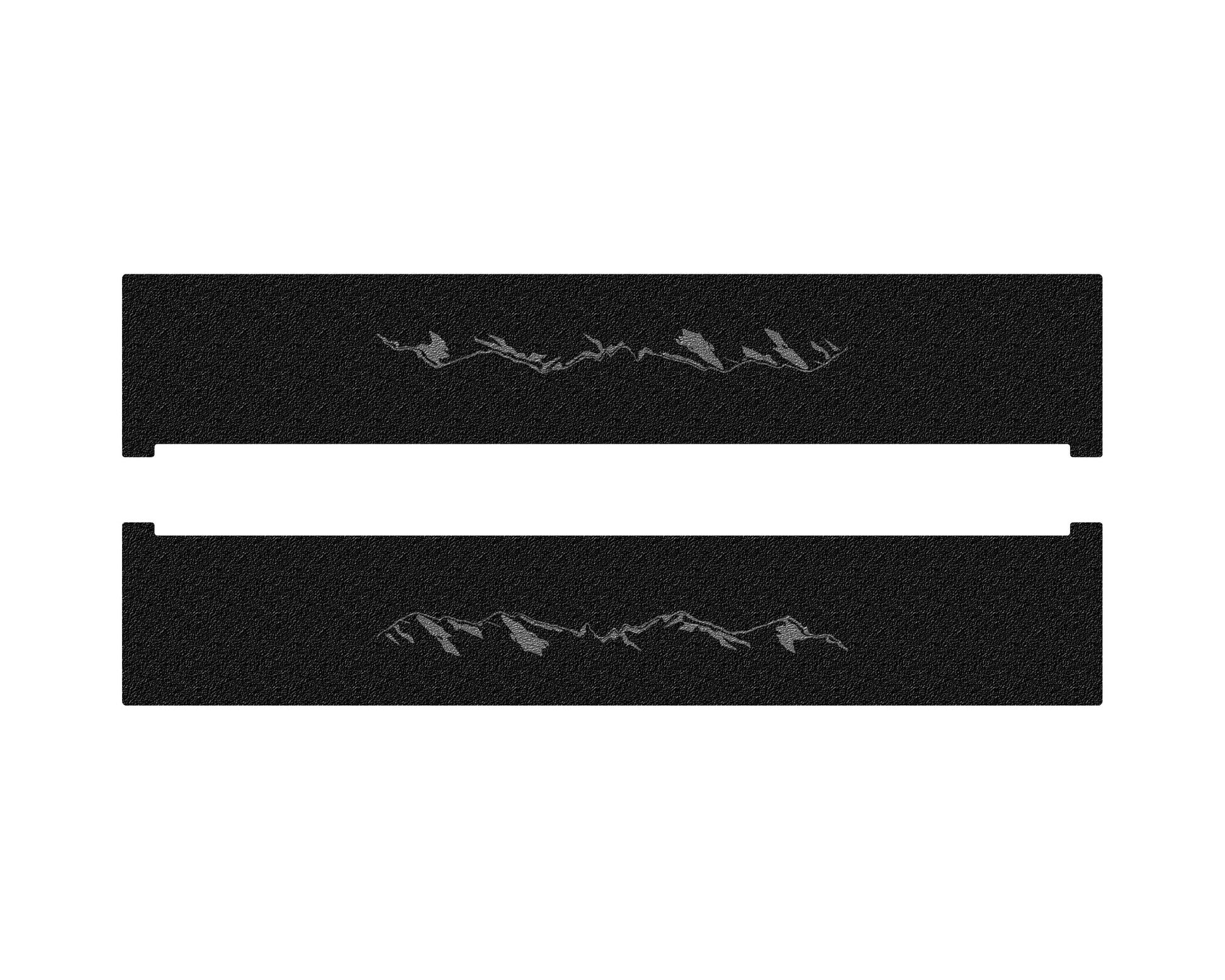 Door Sill Overlays Fits 2022-2025 Nissan Pathfinder by Tufskinz.com