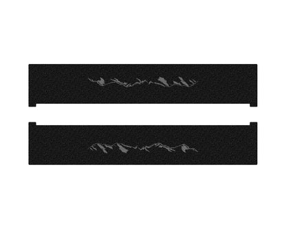 Door Sill Overlays Fits 2022-2025 Nissan Pathfinder by Tufskinz.com