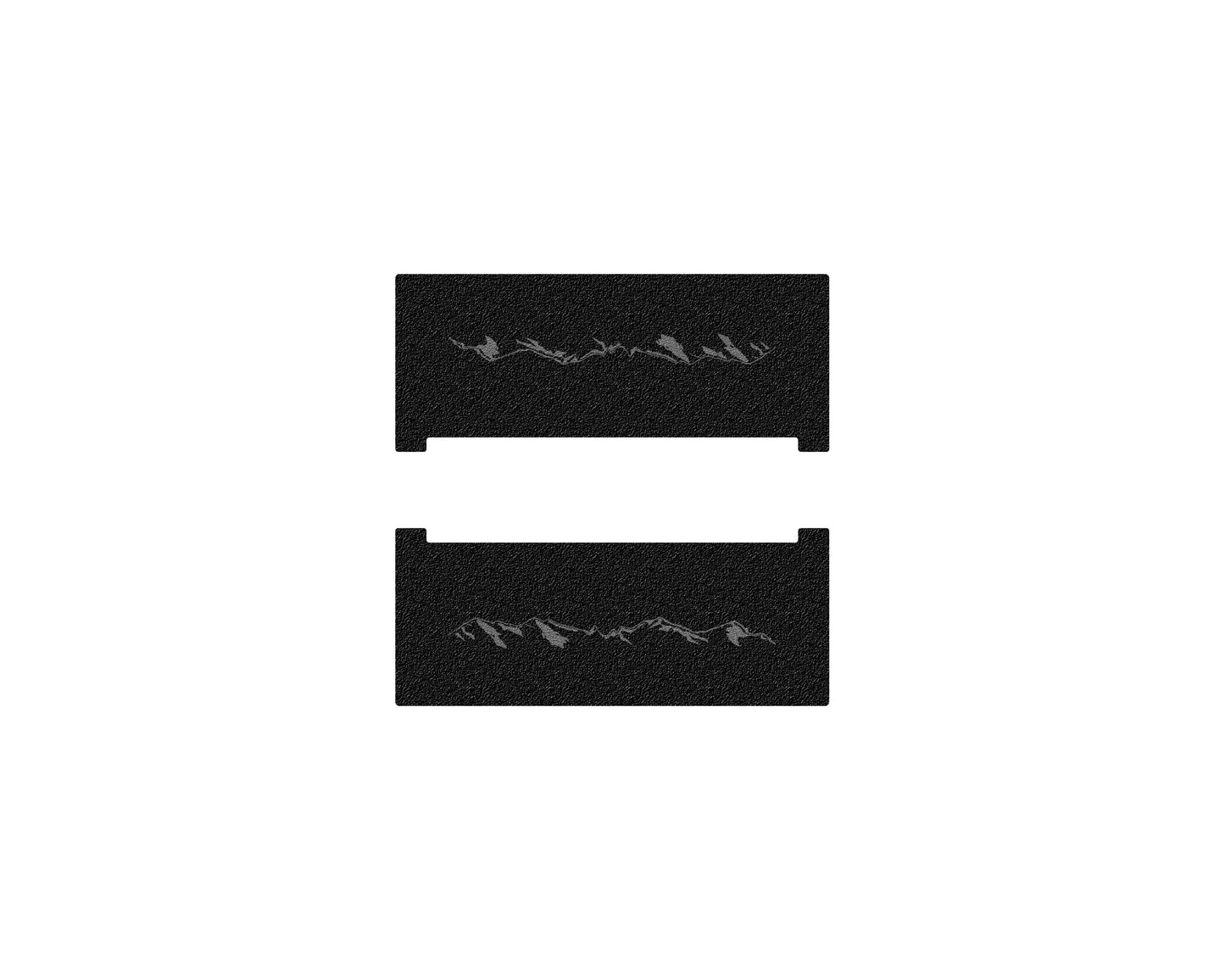 Door Sill Overlays Fits 2022-2025 Nissan Pathfinder by Tufskinz.com