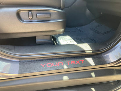 Door Sill Protection Overlays Fits 2022-2026 Honda Pilot by Tufskinz.com