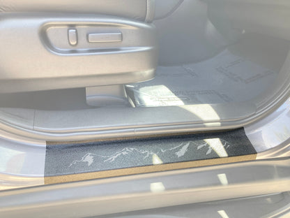 Door Sill Protection Overlays Fits 2022-2026 Honda Pilot by Tufskinz.com