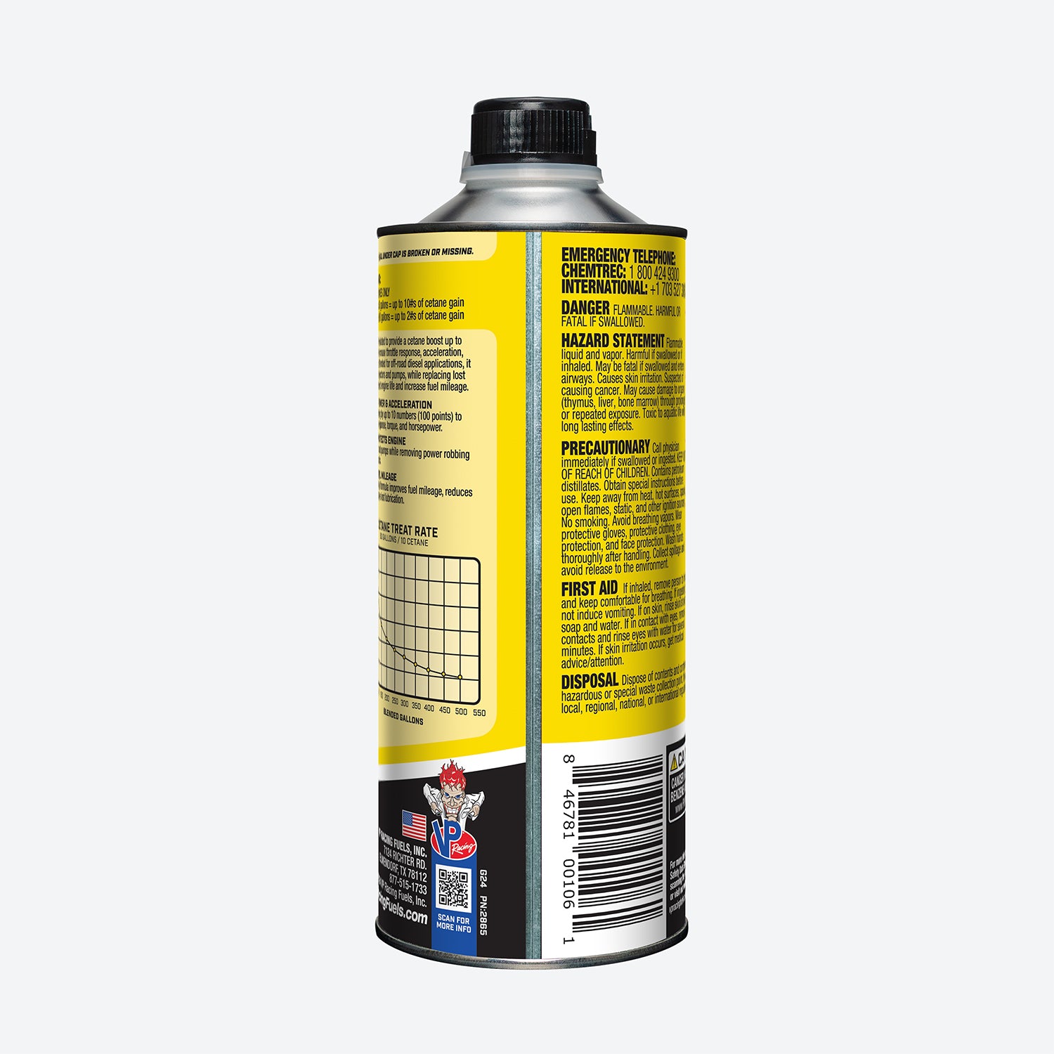 Cetanium Madditive Qt Bottle by VP Racing Fuels