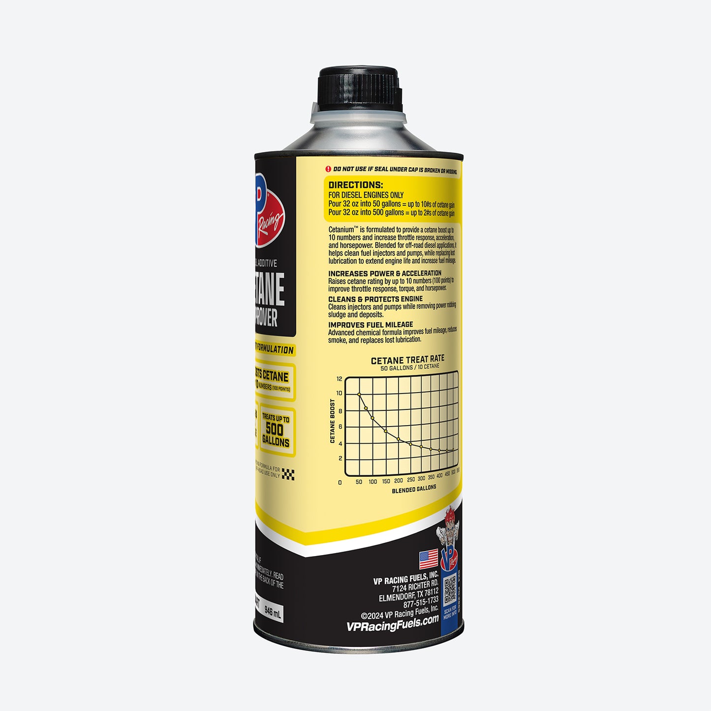 Cetanium Madditive Qt Bottle by VP Racing Fuels