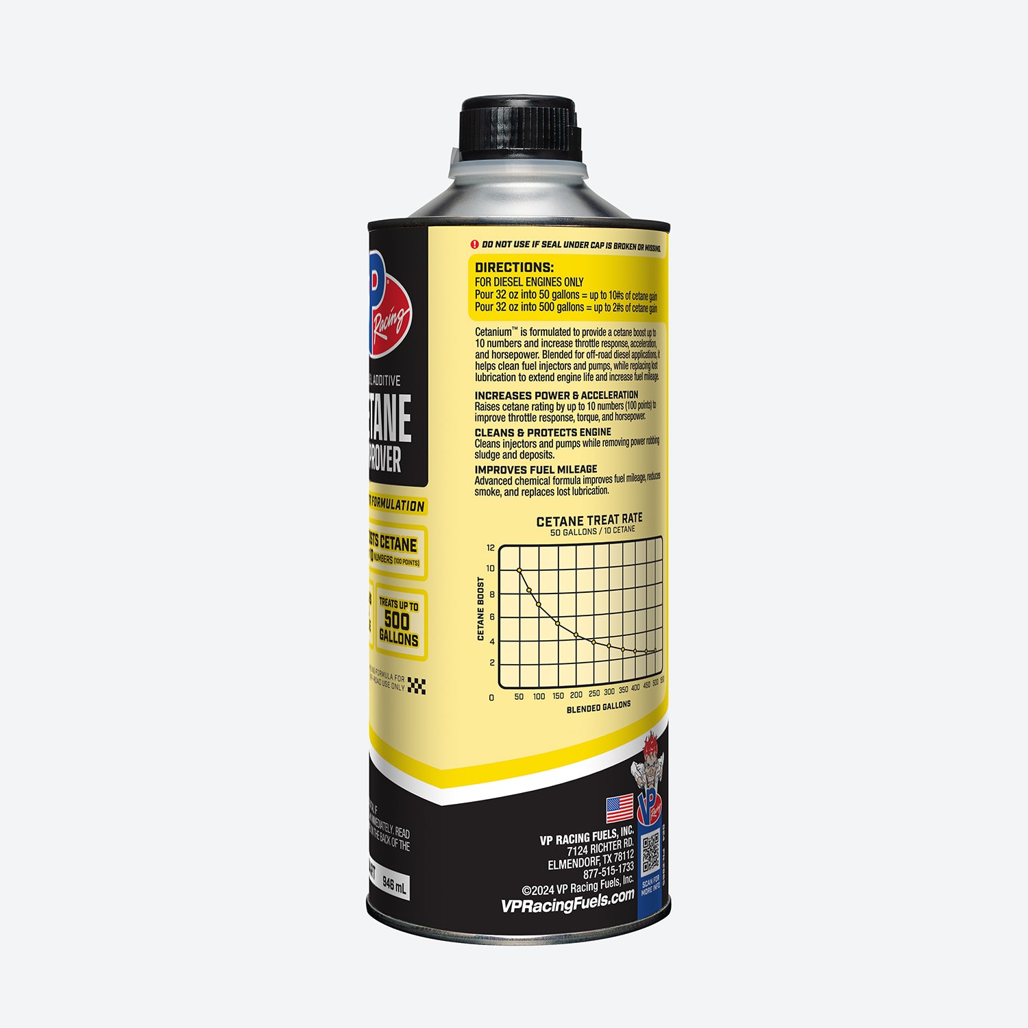 Cetanium Madditive Qt Bottle by VP Racing Fuels