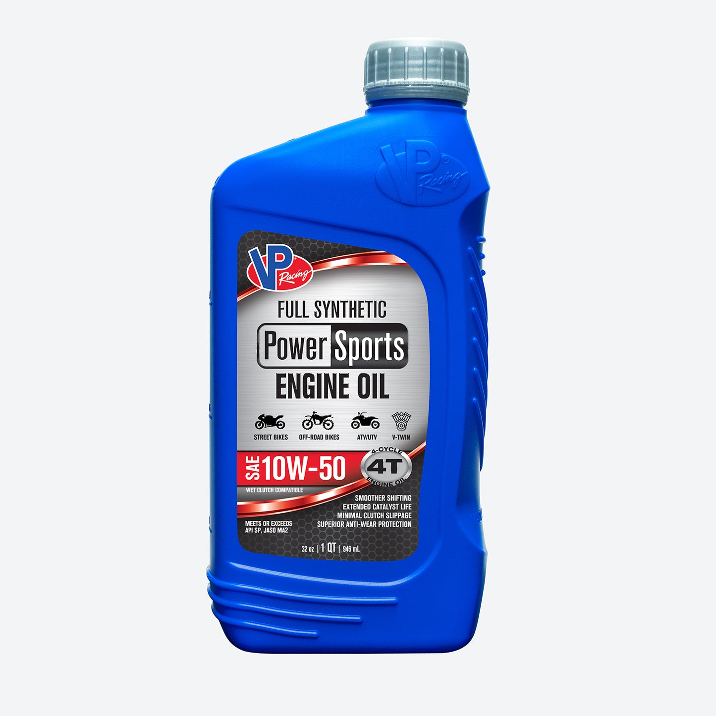 VP Powersports 4T Full Synthetic SAE 10W-50 QT by VP Racing Fuels