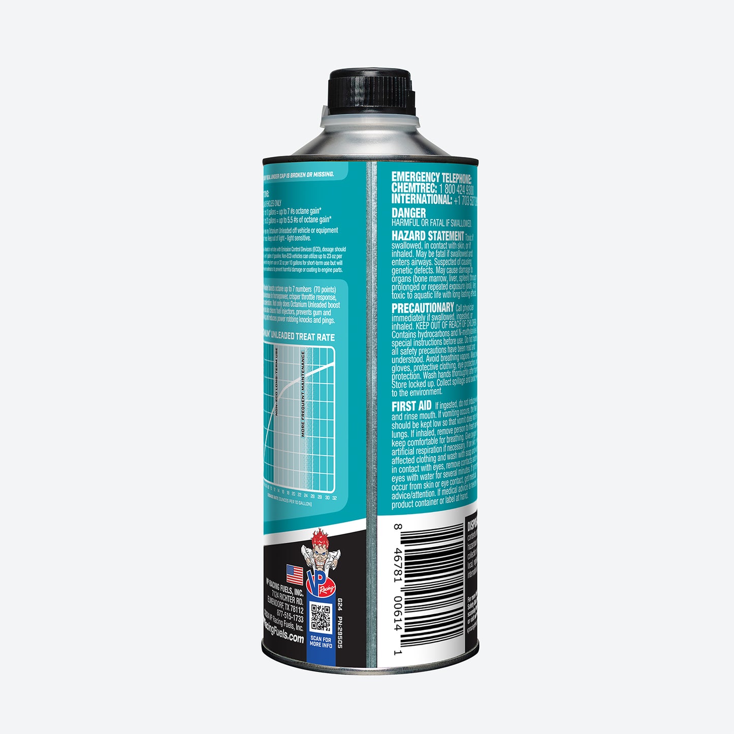 Octanium Unleaded Madditive Qt Bottle by VP Racing Fuels