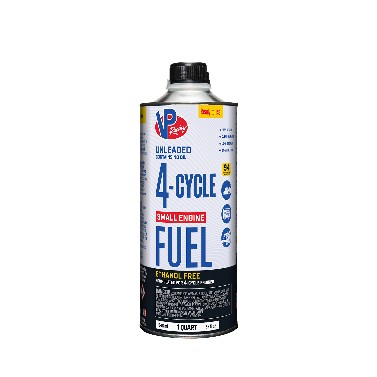 4-Cycle Small Engine Fuel Qt by VP Racing Fuels