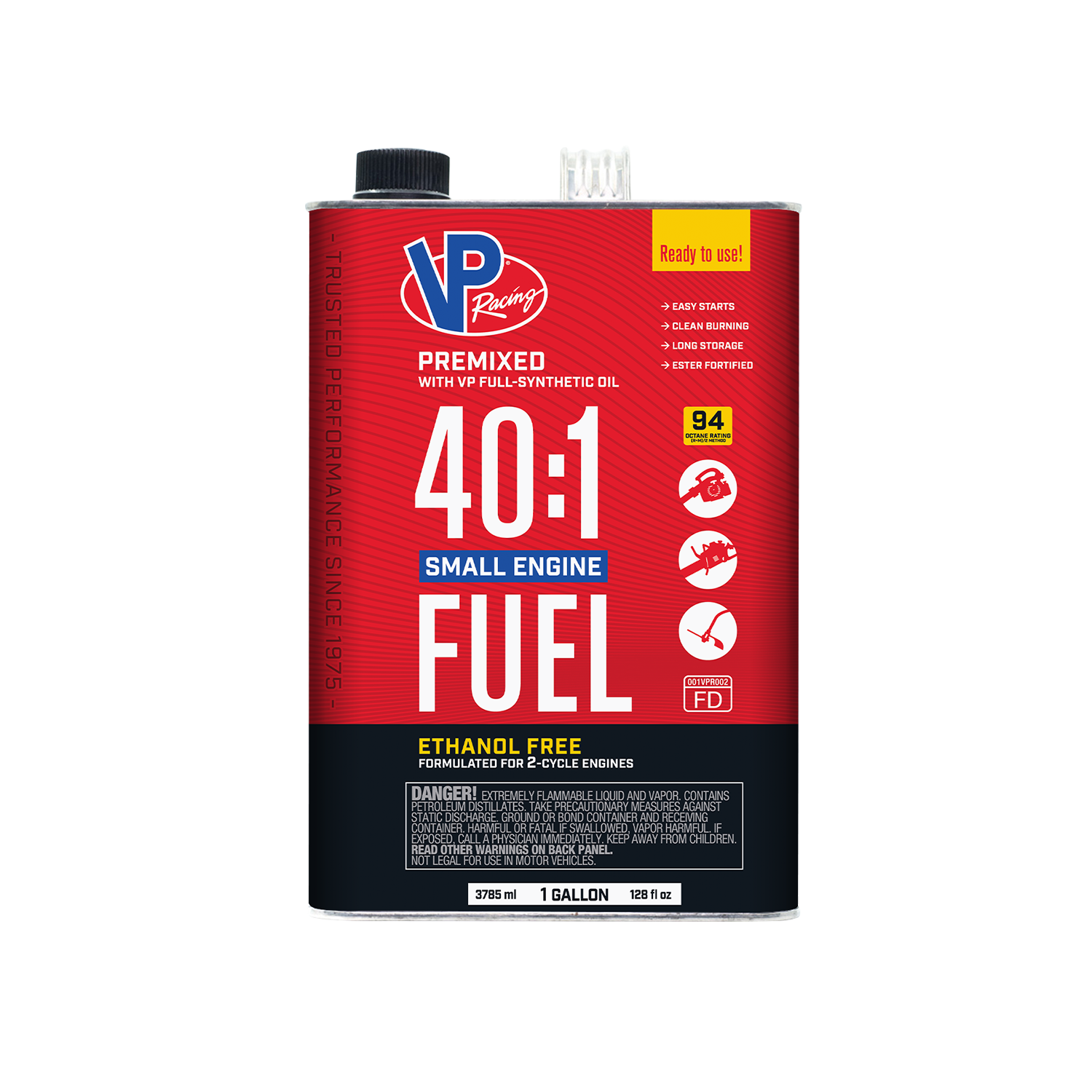 40:1 Premixed Small Engine Fuels Gallon by VP Racing Fuels