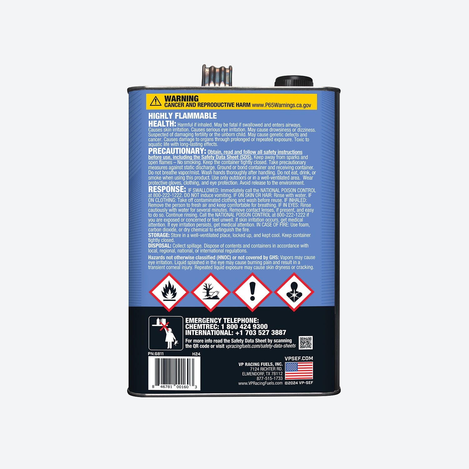 Multi-Mix 40:1/50:1 Premixed Gallon by VP Racing Fuels