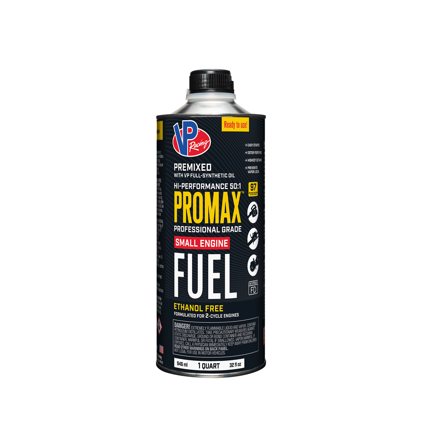 ProMax (50:1 PreMix) Small Engine Qt by VP Racing Fuels